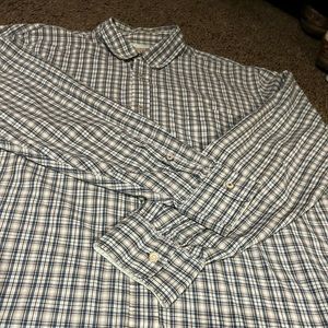Men’s long sleeve dress shirt in blue, brown, white etc Size XL